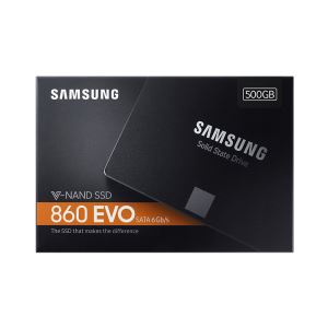 内蔵型SSD Samsung 860 Evo 500GB SSD Samsung 500GB 860 EVO SATA 3.0 (Okuma 550MB / Yazma 520MB) SSD