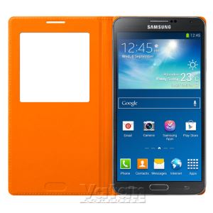 EF-CN900BOEGWW S-VİEW GALAXY NOTE3 KILIFI- (TURUNCU)