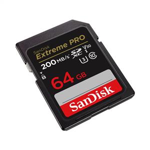 Sandisk Extreme Pro 64 GB SDHC Hafıza Kartı (200MB/S)