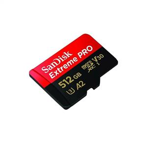 Sandisk Extreme Pro 512 GB Hafıza Kartı (200MB/S)