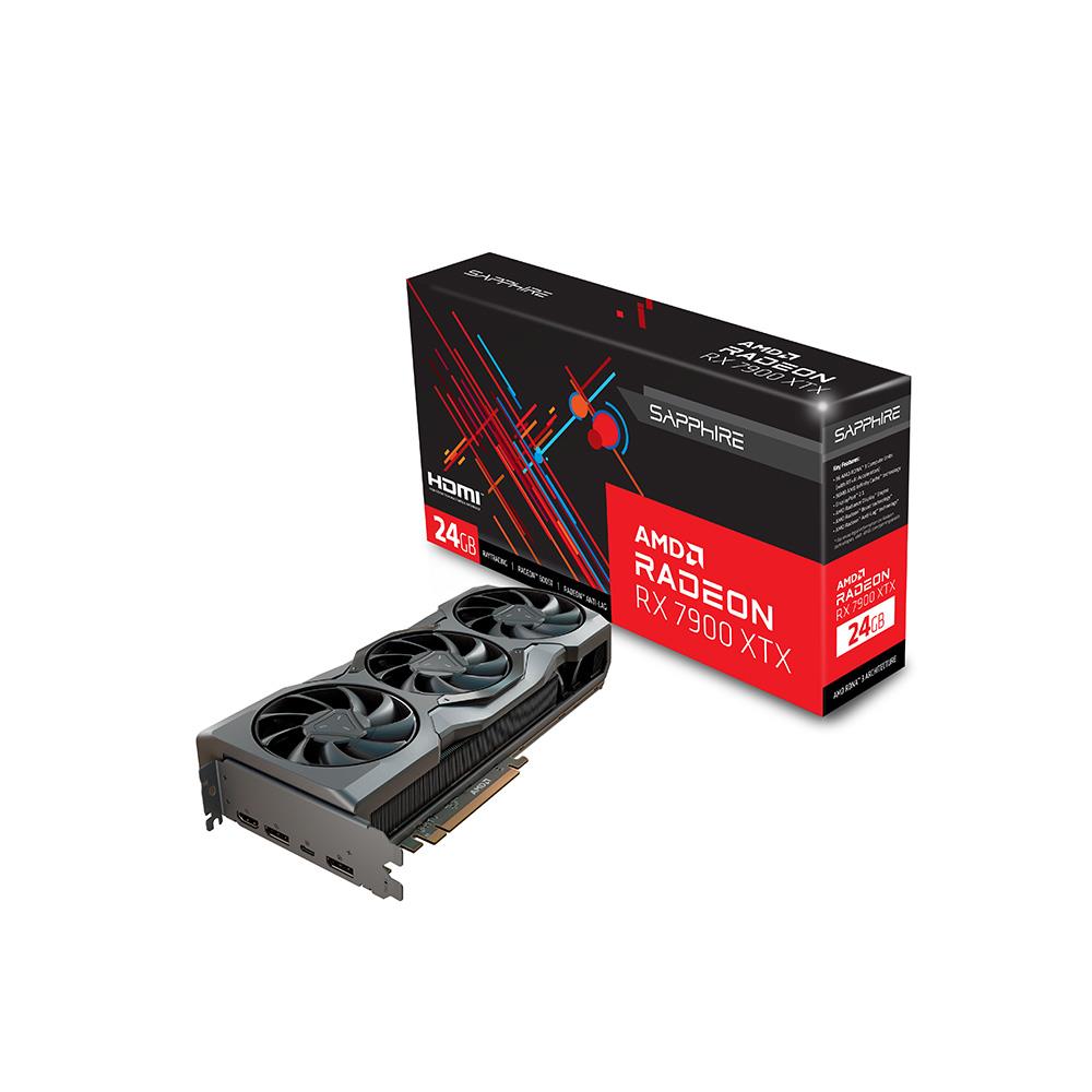 SAPPHIRE RADEON RX 7900 XTX GAMING 24GB GDDR6 384Bit AMD Ekran