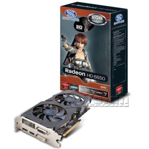 HD6850 Dual-X GDDR5 2GB 256Bit AMD Radeon DX11 Ekran Kartı