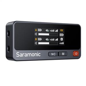 Saramonic Air 01 Type-C 24 Bit 2 Kişilik Kablosuz Yaka Mikrofonu