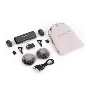 Saramonic Air SE 01 Type-C 2 Kişilik Kablosuz Yaka ve El Mikrofonu