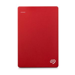 Seagate 2,5" 1TB Backup Plus Slim USB3.0 / USB 2.0 Kırmızı Taşınabilir Disk