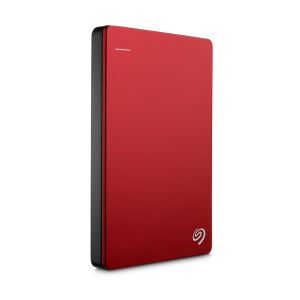 Seagate 2,5" 2TB Backup Plus Slim USB3.0 / USB 2.0 Kırmızı Taşınabilir Disk