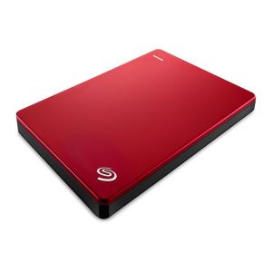 Seagate 2,5" 2TB Backup Plus Slim USB3.0 / USB 2.0 Kırmızı Taşınabilir Disk