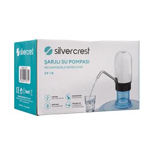 SILVER CREST SP-15 ŞARJLI SU POMPASI
