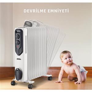 Sinbo SFH-6938 11 Dilim 2500W Yağlı Radyatör