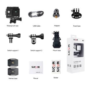 Sjcam SJ4000 Air Wi-Fi 4K Aksiyon Kamera (Siyah)