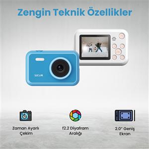 Sjcam Funcam Çocuk Kamerası(Mavi)