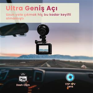 Sjcam SJ4000 Çift Ekranlı 4K Aksiyon Kamera