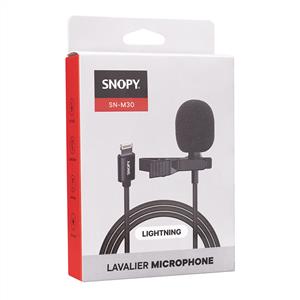 SNOPY SN-M30 LİGHTNING AKILLI TELEFON VE TİKTOK YAKA MİKROFONU