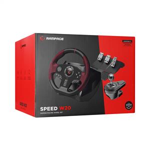 Snopy Rampage SPEED W20 PS4/PC/XBOXONE/ 3 Pedallı-El Vitesli Oyuncu Direksiyonu