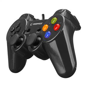Snopy Rampage Netzer USB 1.8m PS3/PC Joypad - Siyah