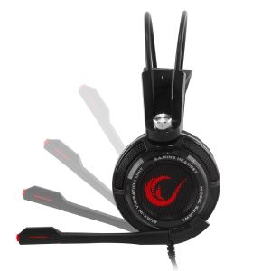 SNOPY RAMPAGE SN-RW1 7.1 USB MİKROFONLU OYUNCU KULAKLIK- (SİYAH)