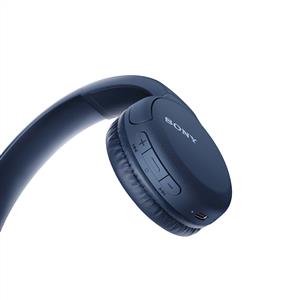 SONY WHCH510L.CE7 KABLOSUZ KULAK ÜSTÜ KULAKLIK - MAVİ