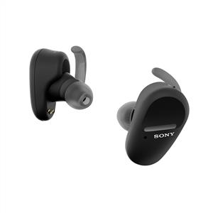 SONY WF-SP800N IP55 GERÇEK KABLOSUZ GÜRÜLTÜ ENGELLEME ÖZELLİKLİ KULAKLIK - SİYAH