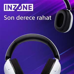 SONY MDR-G300W INZONE H3 Kablolu Oyuncu Kulaklığı - Beyaz