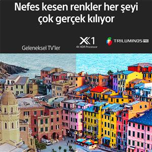 SONY 75X81K 75inc 189 cm 4K UHD Google Smart TV,Uydu Alıcılı