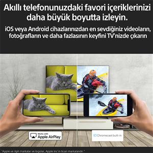 SONY 75X81K 75inc 189 cm 4K UHD Google Smart TV,Uydu Alıcılı
