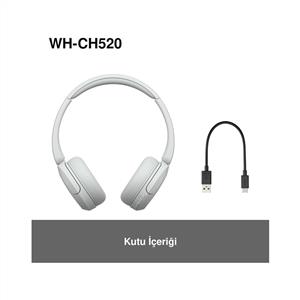 Sony WH-CH520 Kablosuz Bluetooth Kulak Üstü Kulaklık - Beyaz