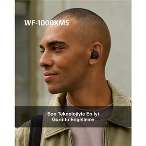 Sony WF-1000XM5 Tam Kablosuz Gürültü Önleyici Kulak İçi Kulaklık - Siyah