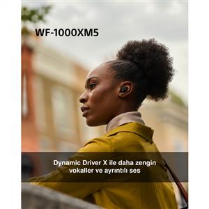 Sony WF-1000XM5 Tam Kablosuz Gürültü Önleyici Kulak İçi Kulaklık - Siyah