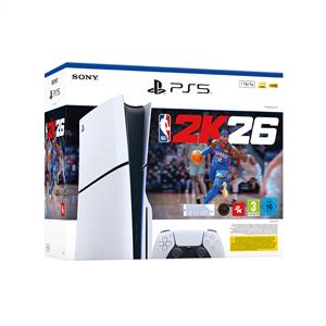 Sony Playstation 5 Slim Oyun Konsolu NBA2K26 Bundle