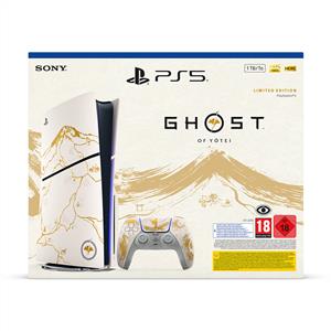 Sony Playstation 5 Slim Oyun Konsolu Ghost of Yotei Bundle