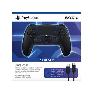 Sony PS5 Dualsense Kablosuz Kontrol Cihazı Siyah v2 ( USB )