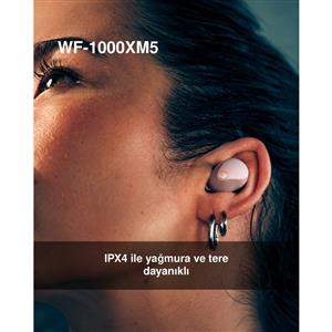 Sony WF-1000XM5 Tam Kablosuz Gürültü Önleyici Kulak İçi Kulaklık - Pembe