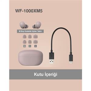 Sony WF-1000XM5 Tam Kablosuz Gürültü Önleyici Kulak İçi Kulaklık - Pembe