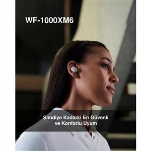 SONY WF-1000XM6S Tam Kablosuz Gürültü Engelleme Özellikli Kulaklık - Gümüş