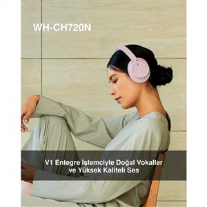 SONY WH-CH720N Kablosuz Gürültü Engelleme Özellikli Kulak Üstü Kulaklık - Pembe