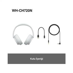 SONY WH-CH720NW Kablosuz Gürültü Engelleme Özellikli Kulak Üstü Kulaklık - Beyaz