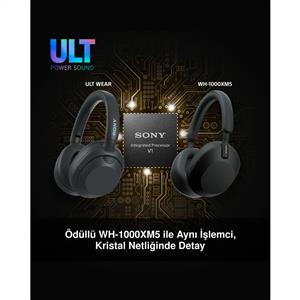 SONY WH-ULT900N ULT WEAR Kablosuz Gürültü Engelleyici Bluetooth Kulaklık - Orman Grisi