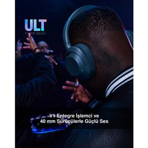SONY WH-ULT900N ULT WEAR Kablosuz Gürültü Engelleyici Bluetooth Kulaklık - Orman Grisi