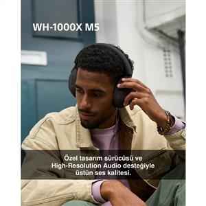 Sony WH-1000XM5 Gürültü Engelleme Özellikli Kablosuz Kulak Üstü Kulaklık - Mavi
