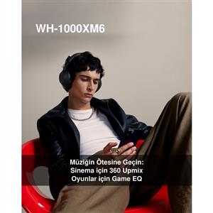 Sony WH-1000XM6 Bluetooth Kablosuz Gürültü Engelleme Özellikli Kulaklık - Gece Mavisi