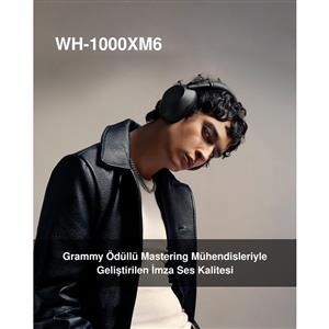 Sony WH-1000XM6 Bluetooth Kablosuz Gürültü Engelleme Özellikli Kulaklık - Platin Gümüş