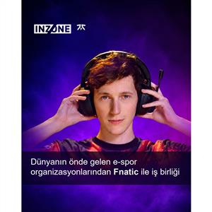 SONY WH-G500B INZONE H5 Kablolu ve Kablosuz Oyuncu Kulaklığı - Siyah