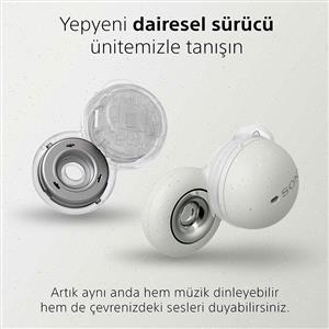 SONY LinkBuds TAMAMEN KABLOSUZ BLUETOOTH KULAK İÇİ KULAKLIK - BEYAZ