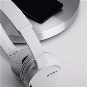 SONY MDR-ZX110APB MİKROFONLU KABLOLU KULAK ÜSTÜ KULAKLIK - BEYAZ