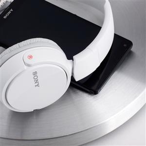 SONY MDR-ZX110APB MİKROFONLU KABLOLU KULAK ÜSTÜ KULAKLIK - BEYAZ