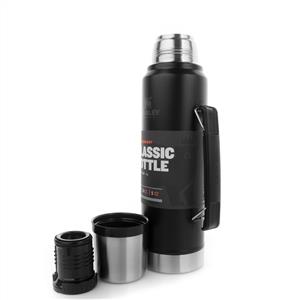 Stanley Klasik Vakumlu Çelik Termos 1.0 L (SİYAH)