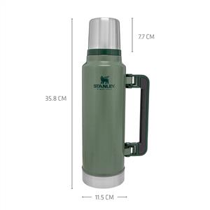 STANLEY KLASİK VAKUMLU ÇELİK TERMOS 1.4L (YEŞİL)