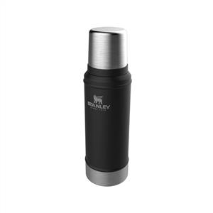 Stanley The Legendary Classic Vakumlu Çelik Termos, Black (Siyah), 0.75 Litre / 25 oz
