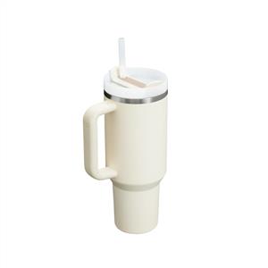 Stanley The Quencher H2.O FlowState™ Tumbler 1.18L / 40oz Cream 2.0 Termos