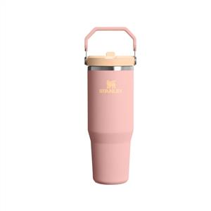 Stanley The Iceflow Flip Straw 0.89 lt Pipetli Termos Peach Rose